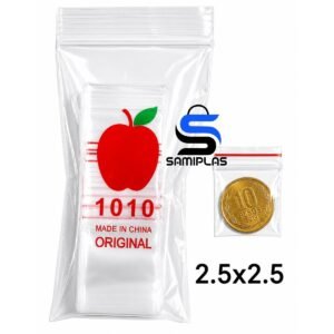 Bolsas Ziploc  Zipper 2.5x2.5
