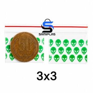 Bolsas Ziploc 3x3 Marciano